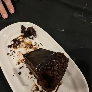 Chocolate Fonduta Cake