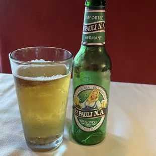 They have non-alcoholic beer here