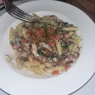 food, pasta dish, pasta