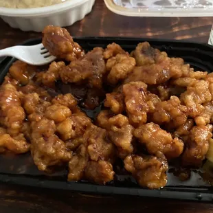 Orange chicken