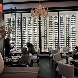 Wine rack.