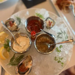 Oyster trio