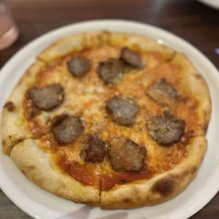 Meatball Pizza