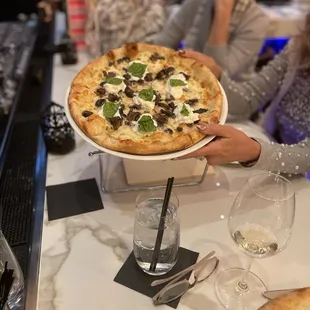 Mushroom Pizza
