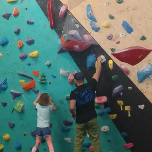 Angel training a crusher