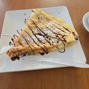 Nutella crepe