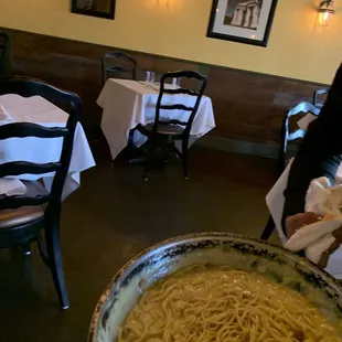 Spaghetti for the carbonara