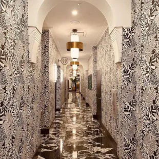 Beautiful Hallway going to the Hotel