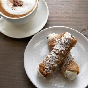 Satisfy your sweet tooth with a cannoli or 2!