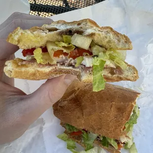 Imports Combo Sandwich could benefit from some more meat