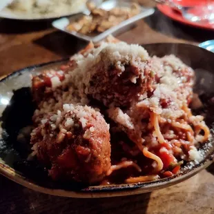 Southern Style Spaghetti &amp; Meatballs