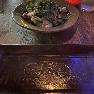 Grilled octopus