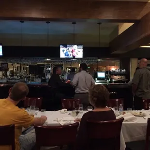 After our private party got to keep up on the Niner game as well