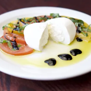 a plate of food on a table