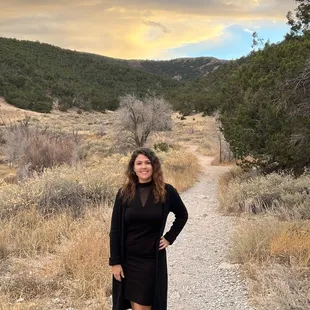 The head of the trail