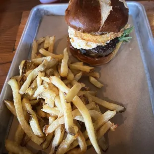 CCB Goat Burger