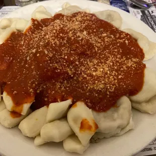 Gnocchi, Meat Ravioli &amp; Meatball combo