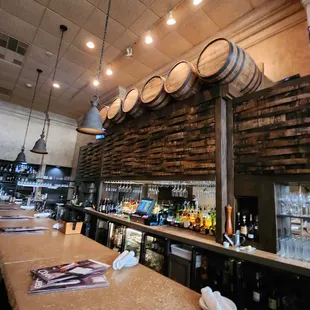 The bar area at Cibreo Italian Kitchen.