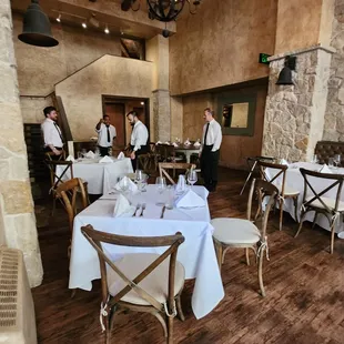 Some of Cibreo Italian Kitchen friendly staff members.