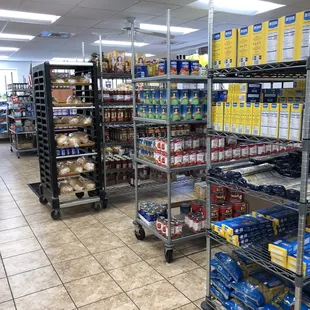 Their grocery section