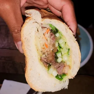 Mushroom Bahn Mi