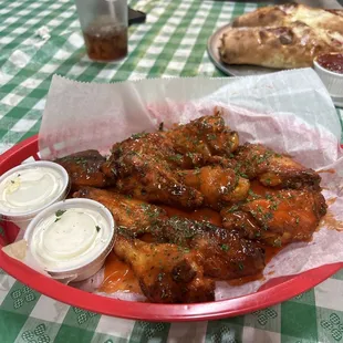 The wings look good as hell