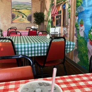 nice indoor Italian ambiance