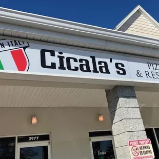 new Italian restaurant.