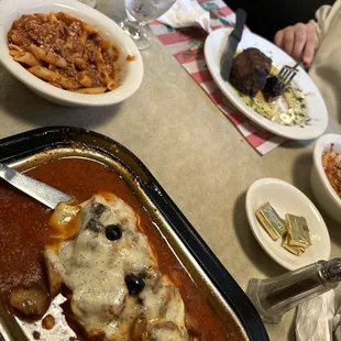 Veal Del Mare and 8oz filet