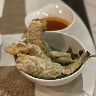 Ricotta Squash Blossoms