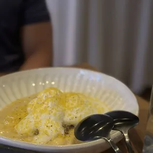 Ravioli Carbonara