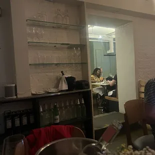 The back room