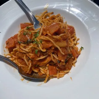 Spaghetti al Pomodoro Fresco