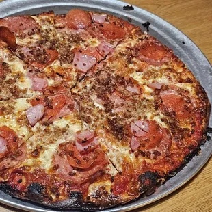 All Meat Combo Pizza