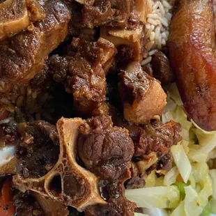 a plate of food
