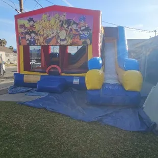 C7combo activities jumper Measurements 22x22 feet long 
Dragon ball z