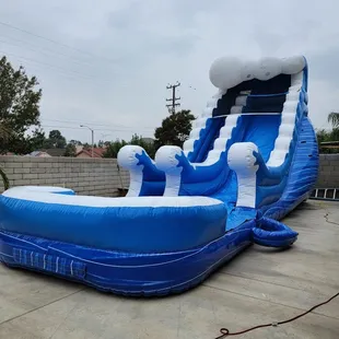 The wave water slide