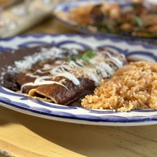 Enchilada Con Pollo Chicken