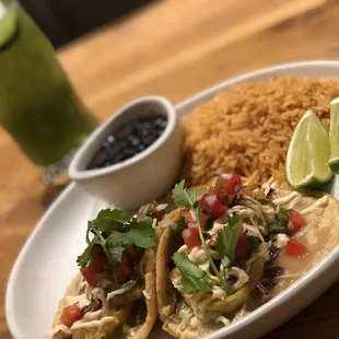 Shrimp  tacos!