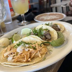 Hubby's taco  said they were good