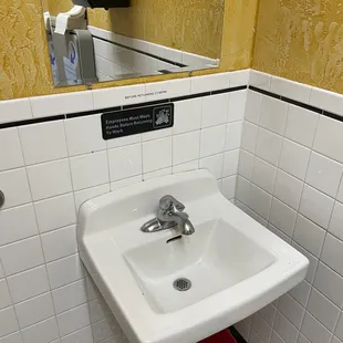 Dirty bathrooms, and no soap.