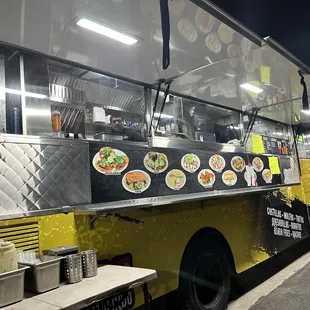 food being served