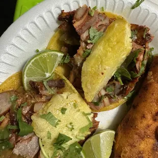 Al pastor and Birria