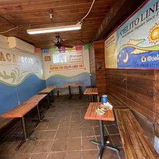 2 small seating areas available