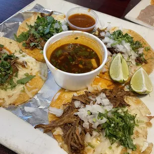 Birria tacos