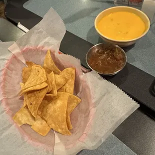 Hot Sauce and Queso Dip