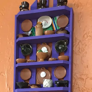 Cute mini Mexican pottery decor