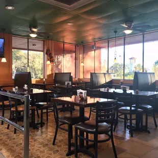 View inside the restaurant