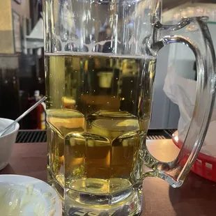 Huge draft beer