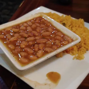 Pinto beans and rice